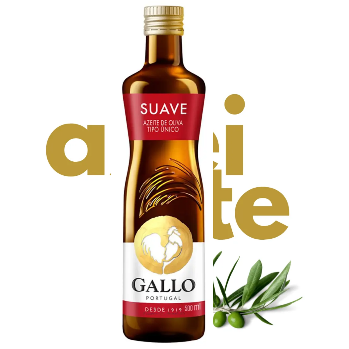 Azeite de Oliva Gallo Tipo Unico 500ml  Sabor Suave Original