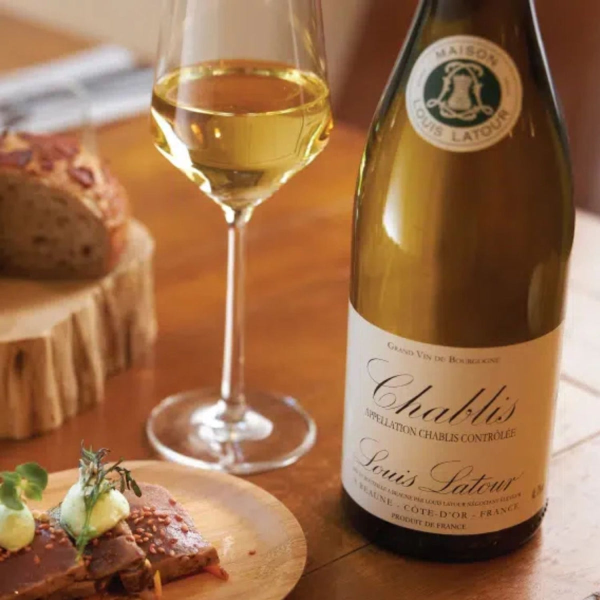 Vinho Frances Louis Latour Chablis Branco 750ml Original