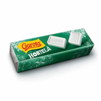 Bala Pastilha Garoto Hortelã Caixa 680g Com 40 Und De 17g