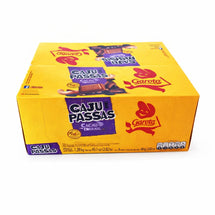 Chocolate Garoto Caju e Passas Caixa Com16 Und de 80g