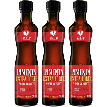 Kit 3 Pimenta Gallo Tipo Unico Extra Forte 50ml