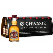 Kit 12 Miniatura Chivas Regal 12 Anos 50ml