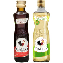 Kit Vinagre Gallo Vinho Tinto e Vinho Branco 250ml