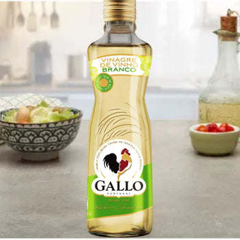 Kit Vinagre Gallo Vinho Tinto e Vinho Branco 250ml