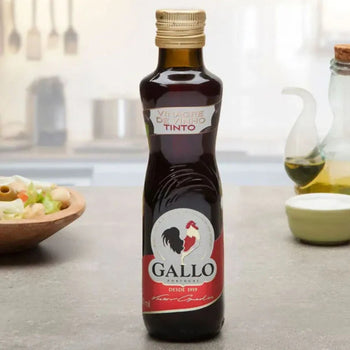 Kit Vinagre Gallo Vinho Tinto e Vinho Branco 250ml