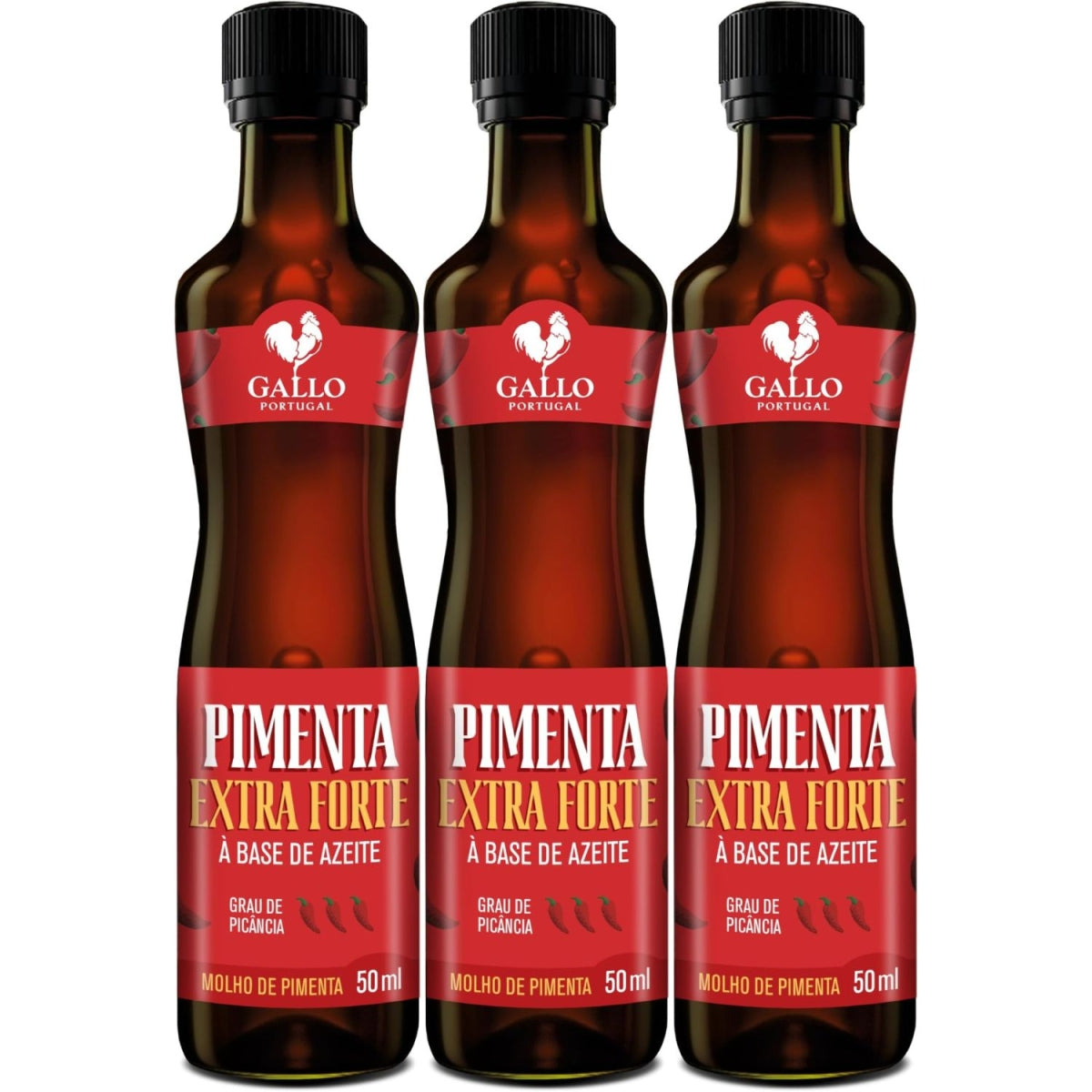 Kit 3 Pimenta Gallo Tipo Unico Extra Forte 50ml