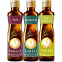 Kit Azeite Gallo Trufa Limao Siciliano e Manjericao 250ml
