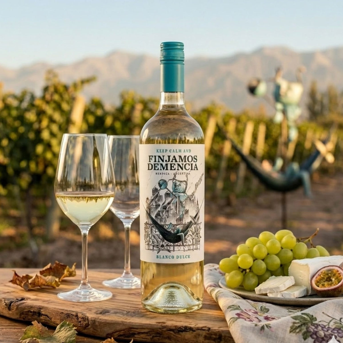 Vinho Argentino Branco Finjamos Demencia Blanco Dulce 750 mL