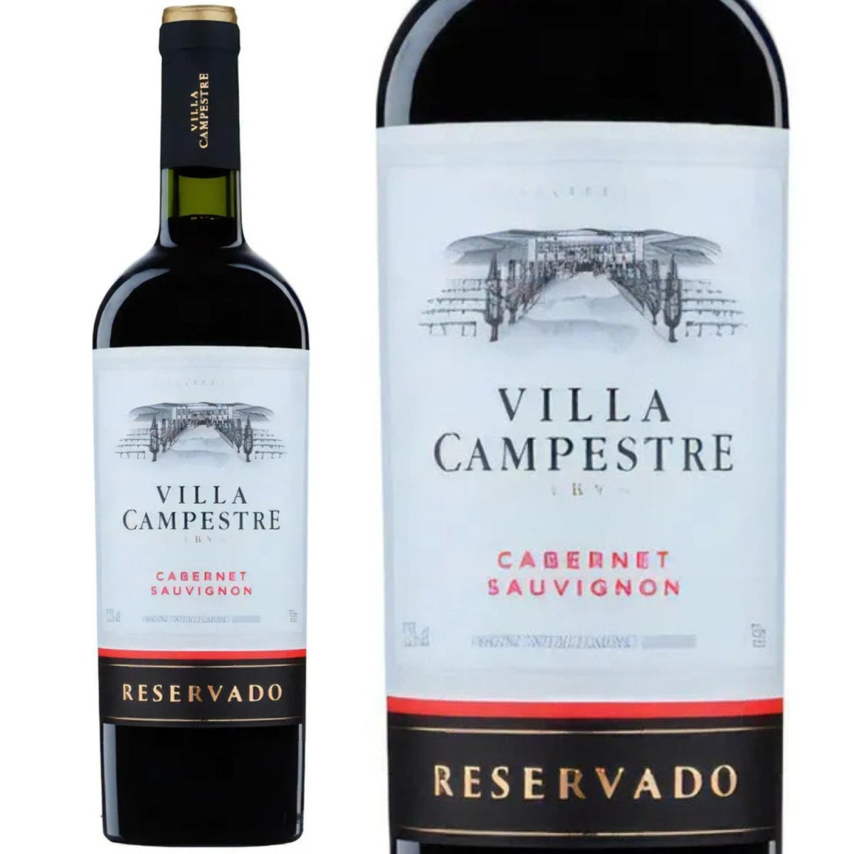 Vinho Villa Campestre Cabernet Sauvignon Reservado 750ml