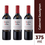 Vinho Casillero Del Diablo Cabernet Sauvignon375ml Kit Com3