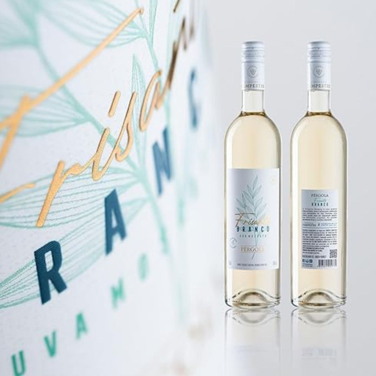 Vinho Frisante Pergola Branco Demi-Sec Garrafa 750ml