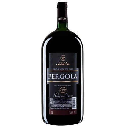 Vinho Tinto Suave Selecao Pergola 2 Litros Nacional
