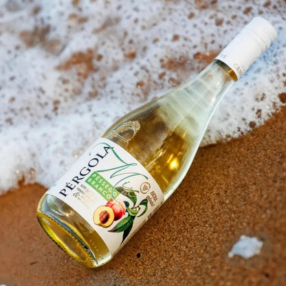 Cooler De Pessego Com Vinho Branco Pergola Garrafa 750ml