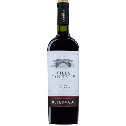 Vinho Villa Campestre Castas Italianas Reservado 750ml