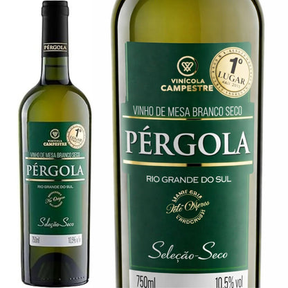 Vinho de Mesa Pergola Branco Seco Selecao 750ML