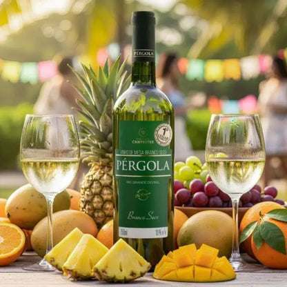 Vinho de Mesa Pergola Branco Seco Selecao 750ML