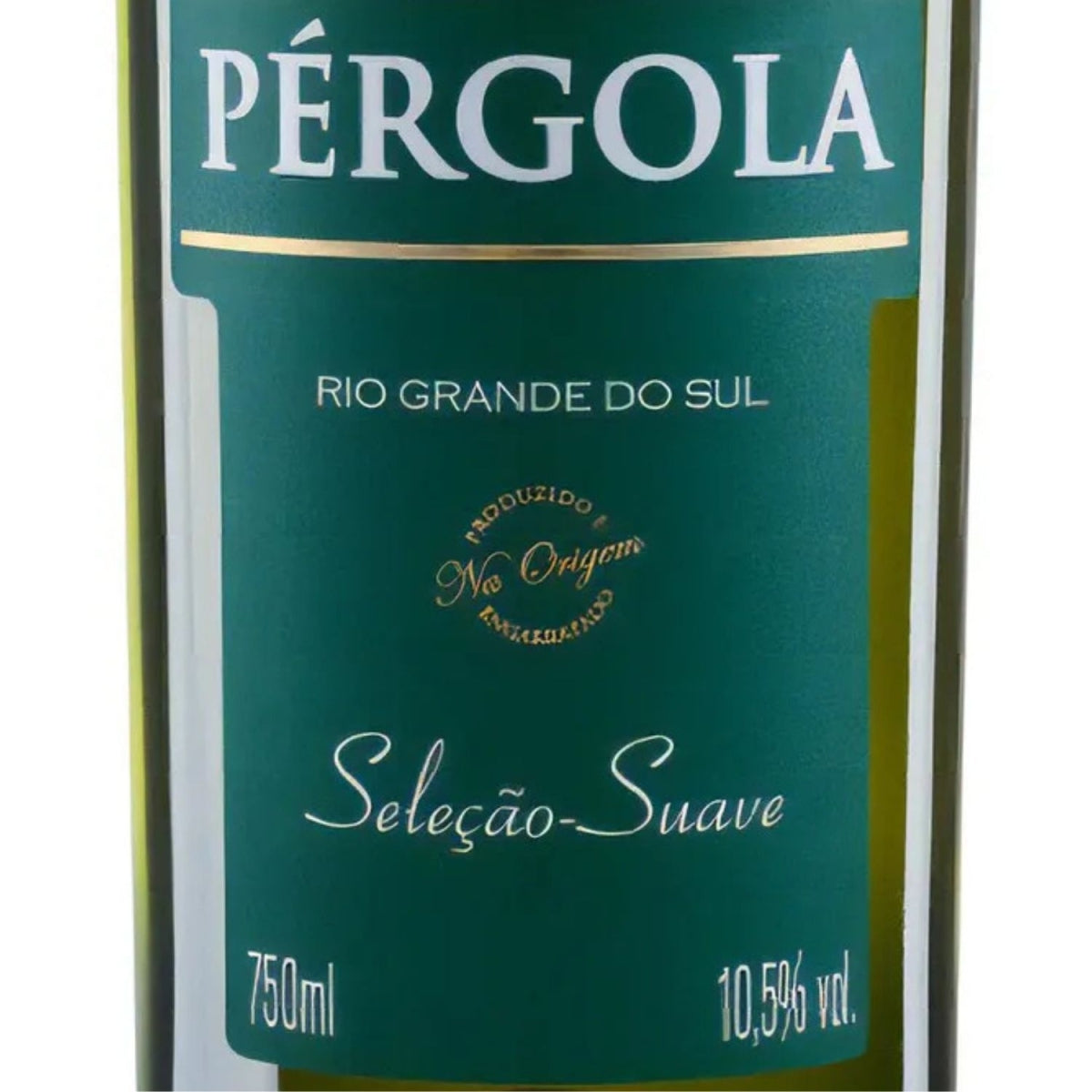 Vinho Nacional Branco De Mesa Suave Selecao Pergola 750ml