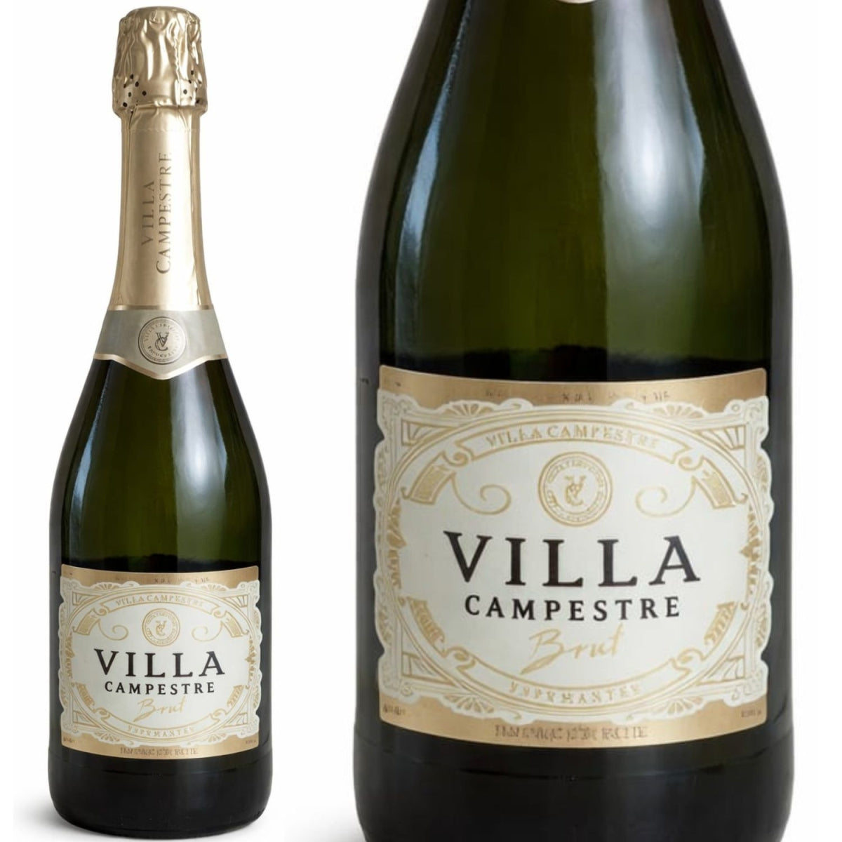 Espumante Pergola Branco Brut Villa Campestre Garrafa 650ml