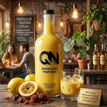 Licor Cremoso QN Maracuja Trufado Cream Original 700ml