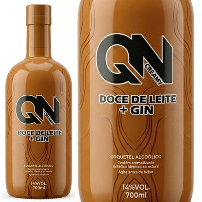Licor Cremoso QN Doce De Leite Cream Garrafa Original 700ml