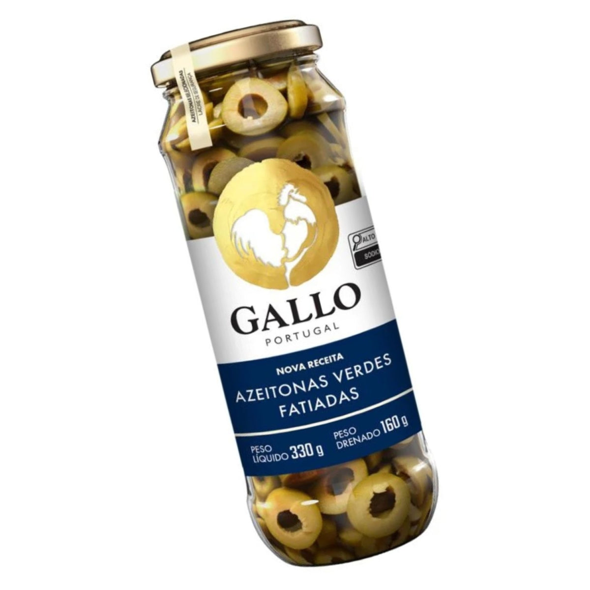 Azeitona Gallo Verde Fatiada VD 160G
