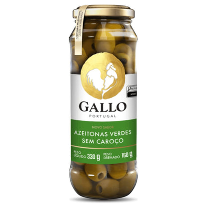 Azeitona Gallo Verde Sem Caroço 160g