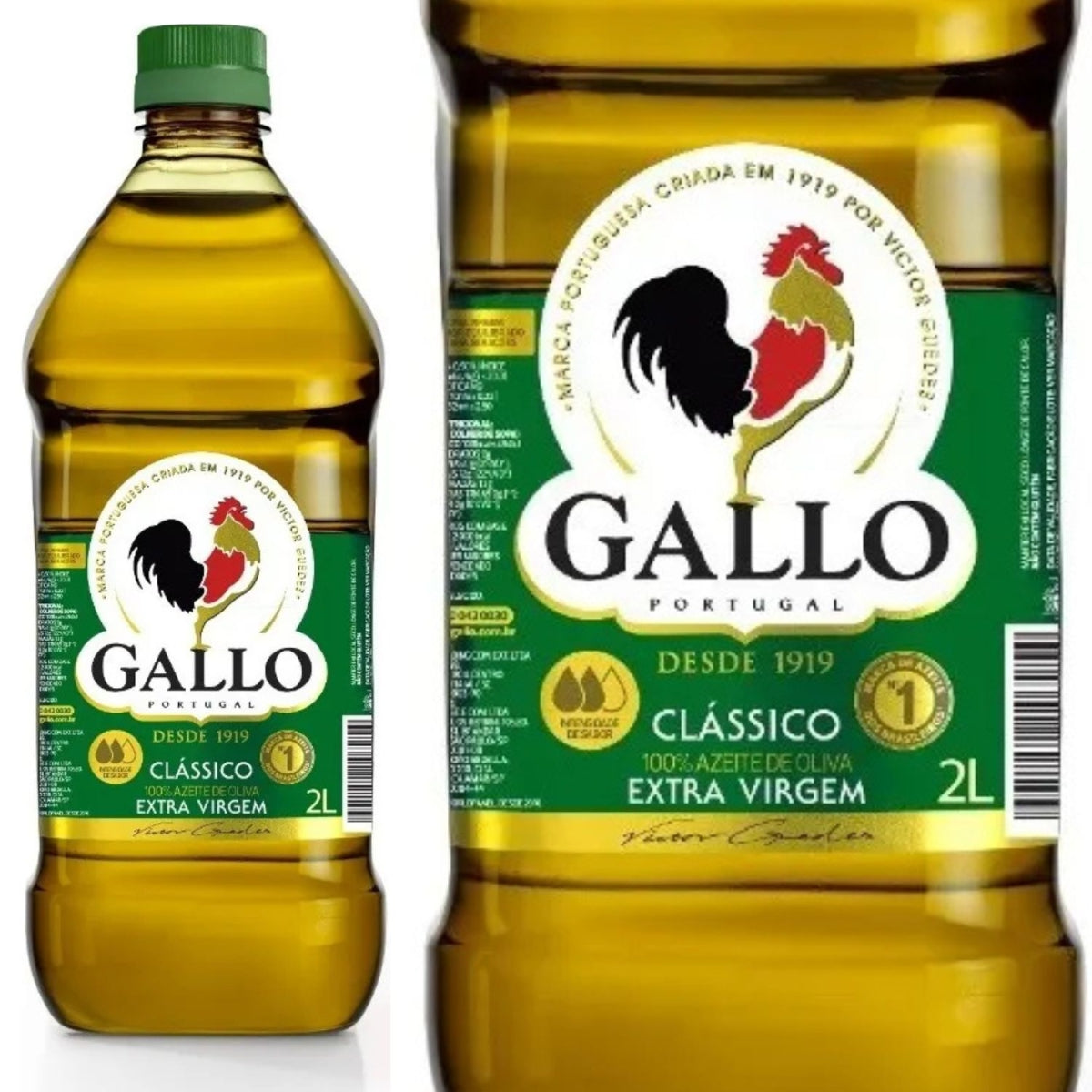 Azeite De Oliva Extra Virgem Classico Port Gallo Garrafa 2l