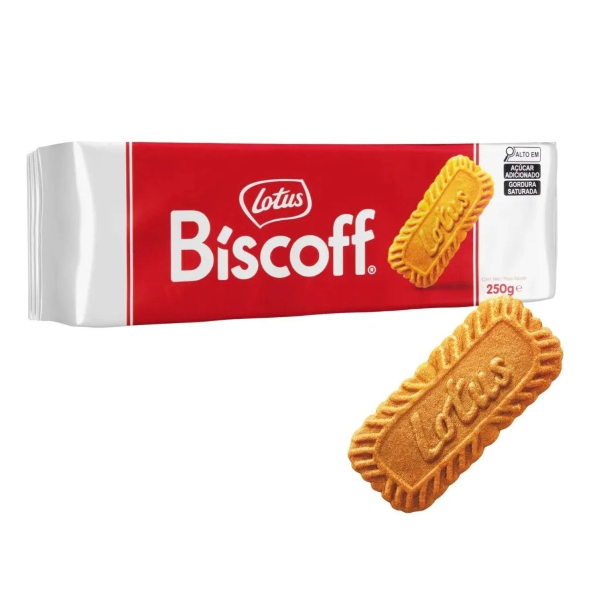 Biscoito Bolacha Caramelizado Lotus Biscoff Pacote 250G