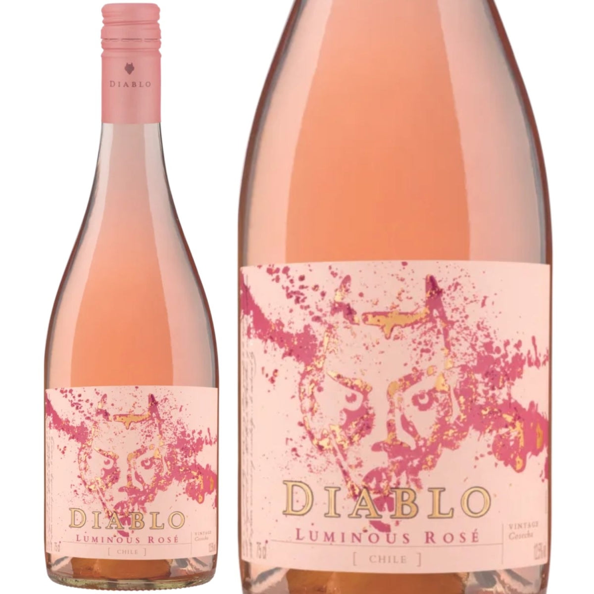 Vinho Chileno Diablo Luminous Rose Concha Y Toro 750ml