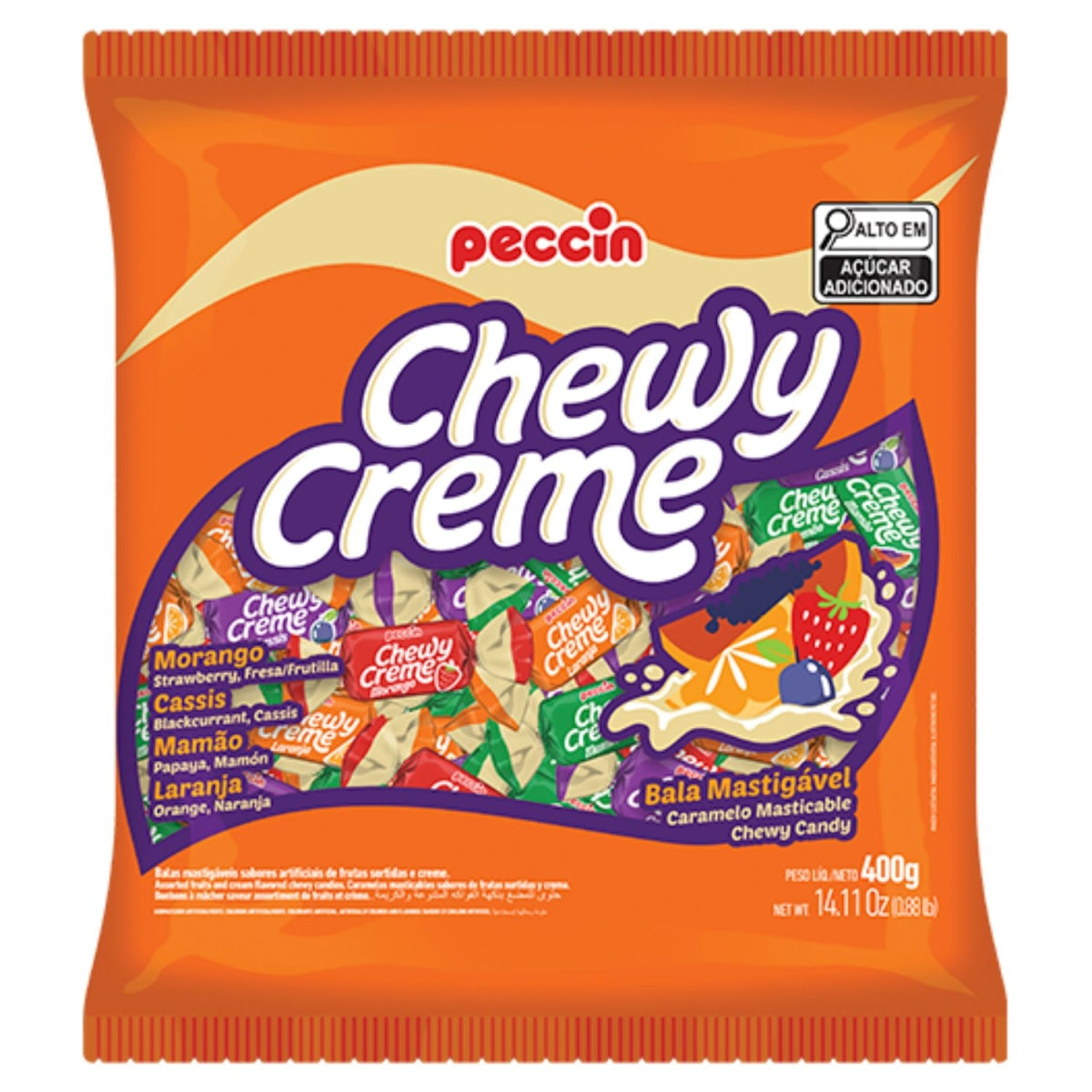 BALA CHEWY CREME SORTIDA 400G