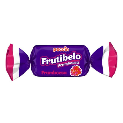 Bala Frutibelo Sabor Framboesa Peccin  Pacote 400gr