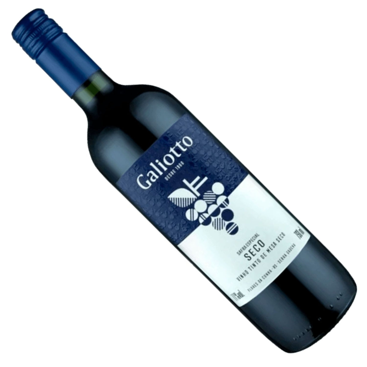 Vinho Tinto De Mesa Seco Galiotto Garrafa 750Ml