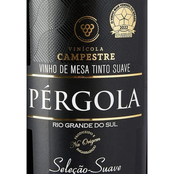 Vinho Tinto Suave Selecao Pergola Garrafa 750ml