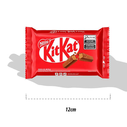 Chocolate Kit Kat Fingers Ao Leite Nestle 41,5g Com 24und