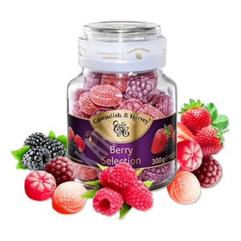Caramelo Cavendish e Harvey Frutas Vermelhas S Glúten 300 G