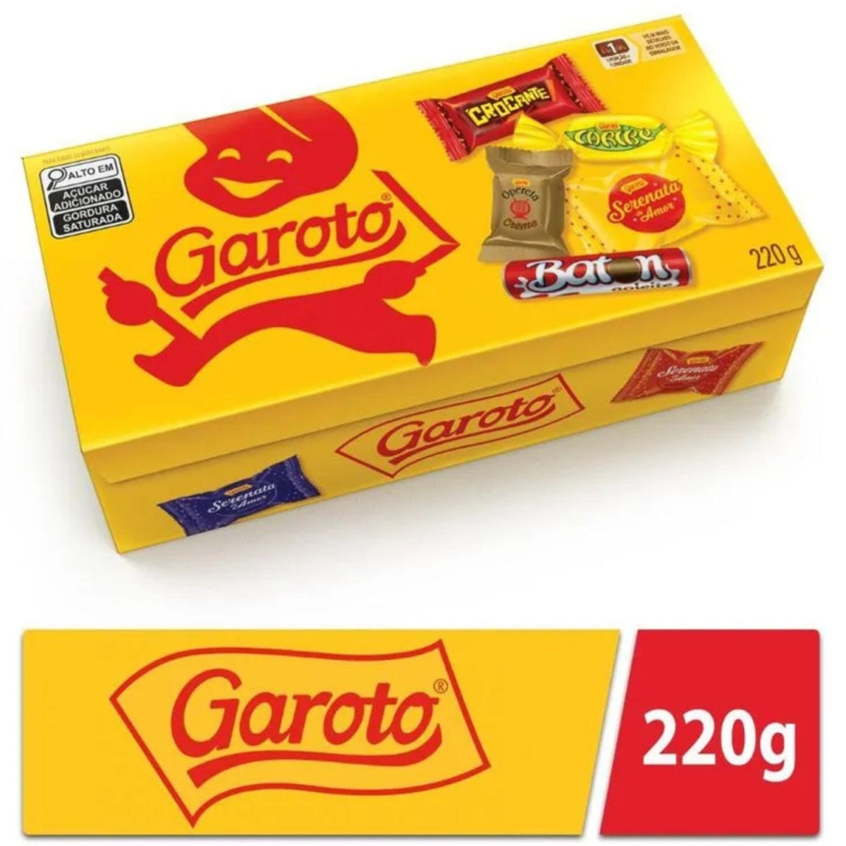 Bombom Garoto Sortido Caixa 220g