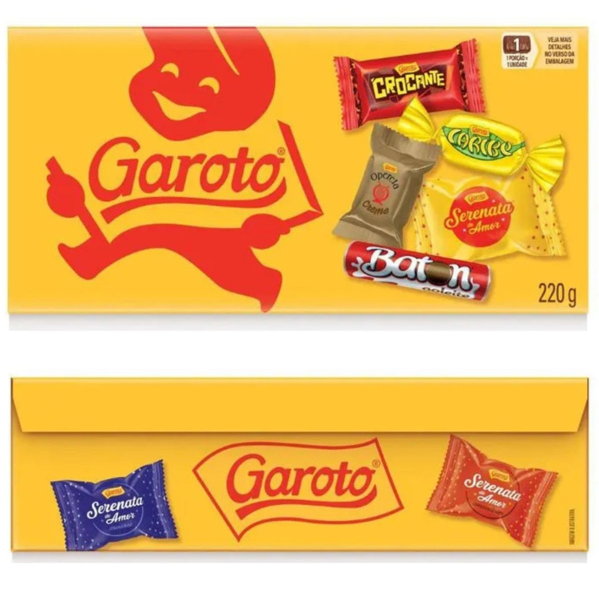 Bombom Garoto Sortido Caixa 220g