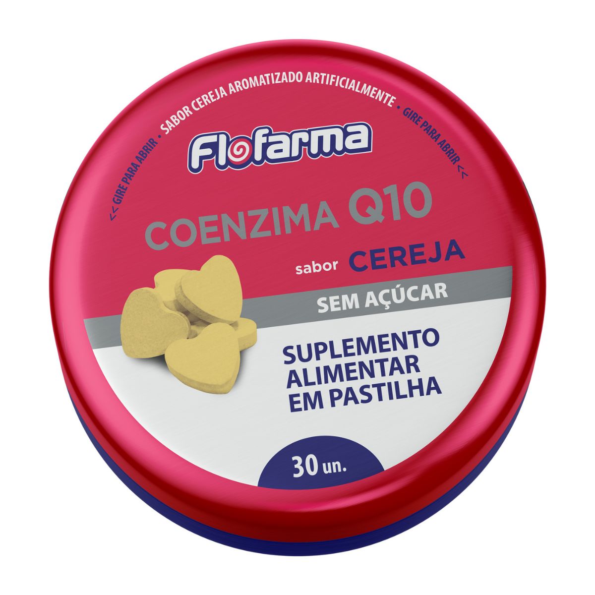 Suplemento Alimentar Flofarma Coenzima Q10 36g Pack C/6