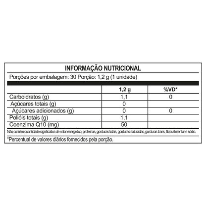 Suplemento Alimentar Flofarma Coenzima Q10 36g Pack C/6