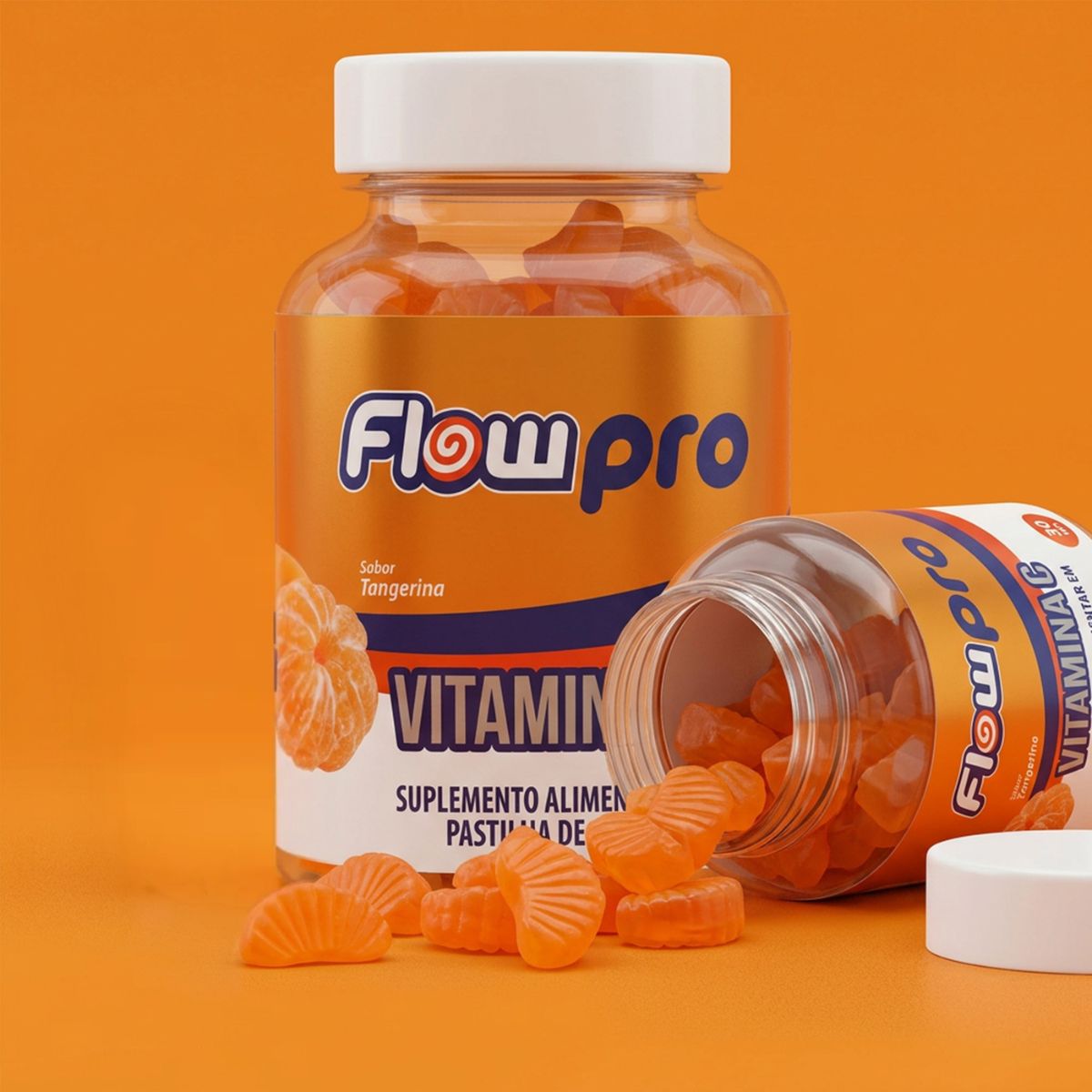 Suplemento Alimentar Pectina Vitamina C Flofarma 30 Und