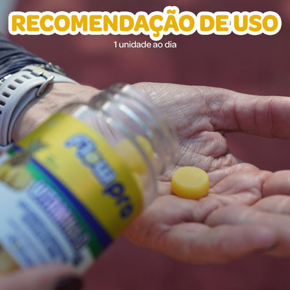 Suplemento Alimentar Pectina Vitamina D 2000ui Flowpro 30Und