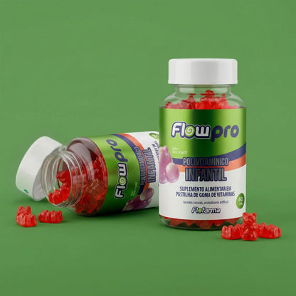 Suplemento Pectina Polivitaminica Infantil Flofarma 60Und