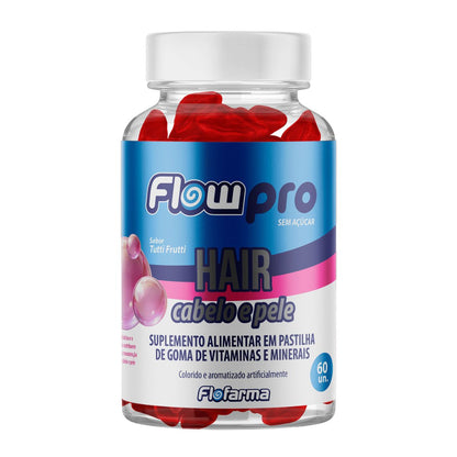 Suplemento Flofarma Pectna Cabelo,Pele e Unha S/Acucar 60und