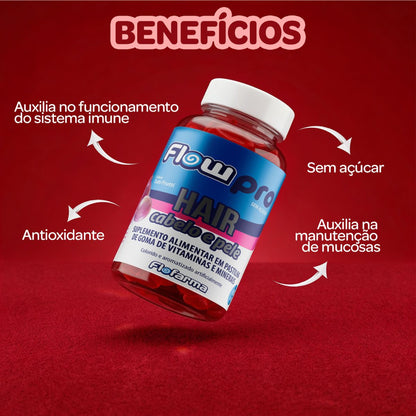 Suplemento Flofarma Pectna Cabelo,Pele e Unha S/Acucar 60und