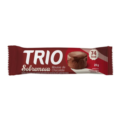 Barra Trio Sobremesa Mousse de Chocolate 20g Cx12