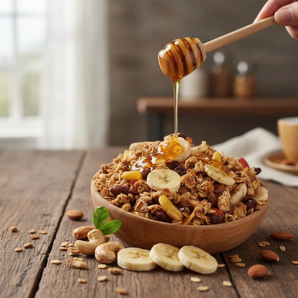 Granola Kobber Banana e Mel 800g