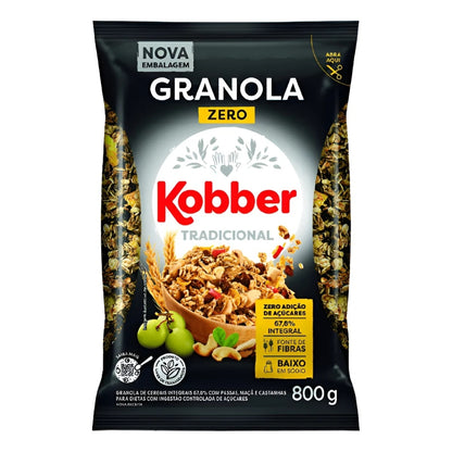 Granola Kobber Tradicional Zero 800g