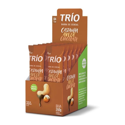 Barrinha De Cereais Sabor Banana Aveia E Mel Caixa Com 12un