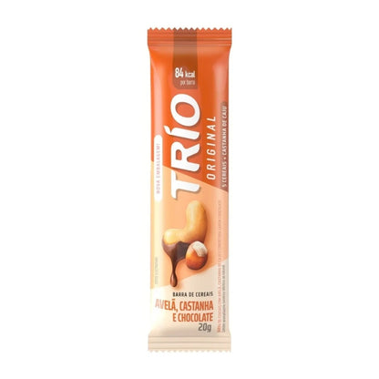 Barrinha De Cereais Sabor Banana Aveia E Mel Caixa Com 12un
