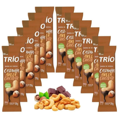 Barrinha De Cereais Sabor Banana Aveia E Mel Caixa Com 12un